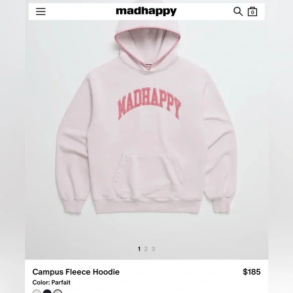 Madhappy Campus Fleece Hoodie - Picture 8 of 9